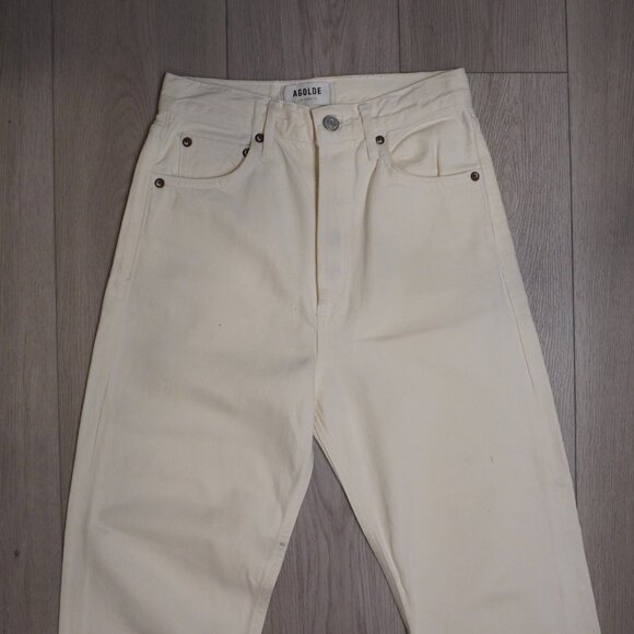 Agolde 90's size 23 white - Picture 3 of 8